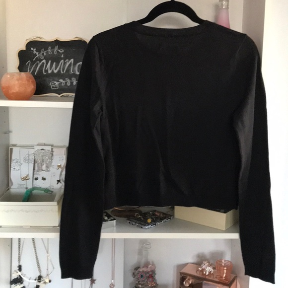 ALICE + OLIVIA Beach Babe Cropped Sweater - Picture 6 of 8